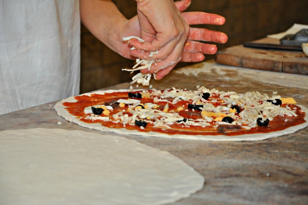 "Pizzabacken"
